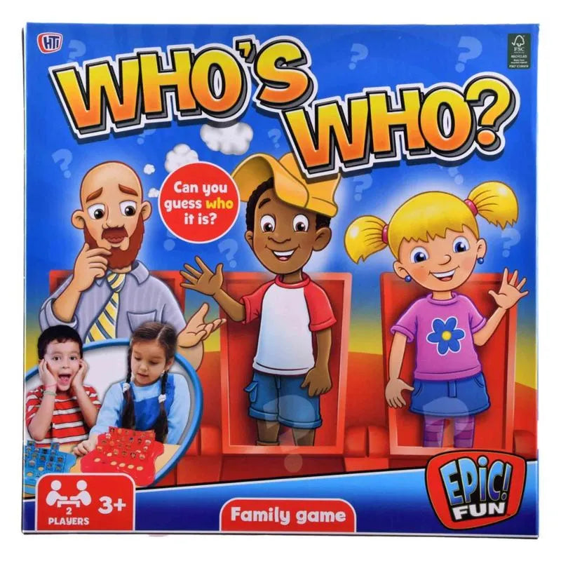 Juego de Mesa Adivina Quien - Who´s Who
